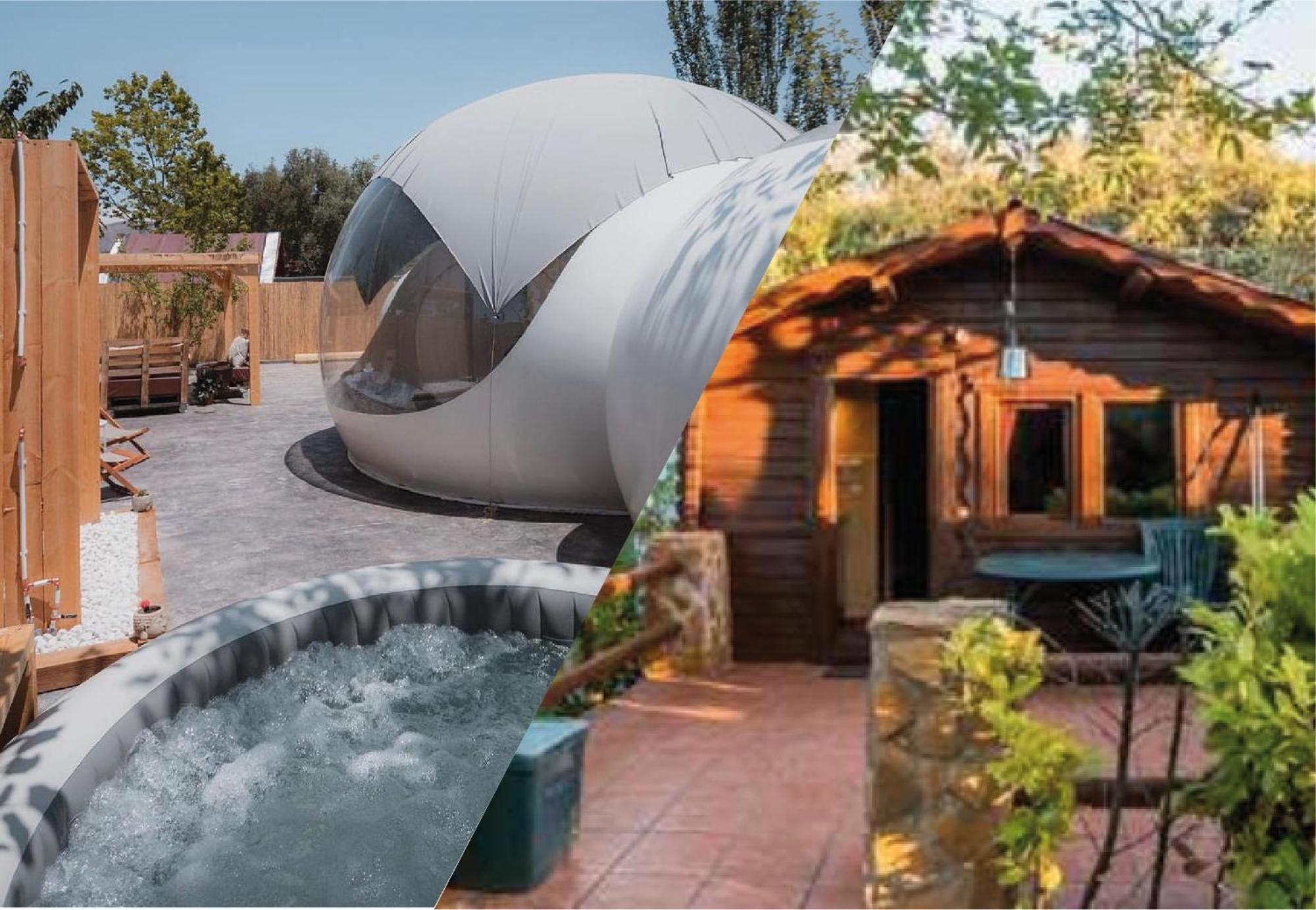 Fuente Del Lobo Glamping & Bungalows - Adults Only Pinos Genil Exterior foto